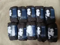 オリムパス ジェームス・ディーン ストリーム 毛糸 ダークブラウン