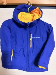 mont-bell フード付きダウンコート　リバーシブル