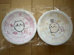 【新品】ちいかわ×くら寿司 コラボプレート 2枚セット（うさぎ＆ハチワレ）