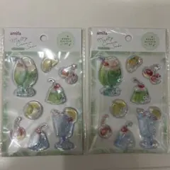 amifa ウォーターシール スパンコール入り メルティークリームソーダのサムネイル