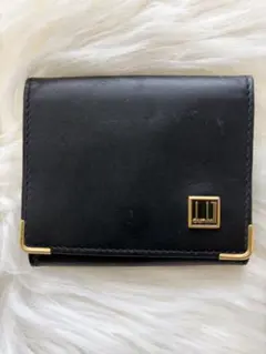dunhill ブラック コインケース