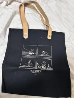 SNOOPY【伊勢限定】　スクエアトート　黒