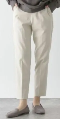 新品　グローバルワーク　テーパードパンツ Lサイズ　ストレッチ ウエストゴム　春