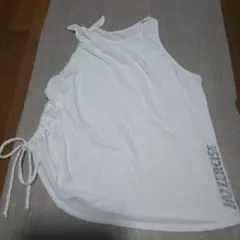 本日のみ値下！！JAZZERCISE タンクトップ 片肩リボン結びデザインS