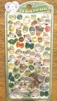 うるちゅる ポップシールプチシール シマエナガ 新品未使用