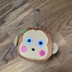 レトロ おさるのもんきち キーホルダー マスコット 小物入れ コインケース