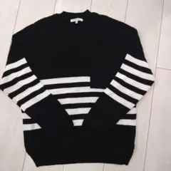 GLOBAL WORK ボーダー ニットセーター Mサイズ