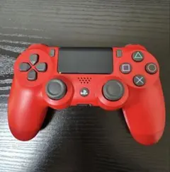 美品 PS4 純正DualShock 4 コントローラー レッド