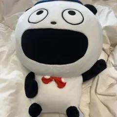にしむらゆうじ作品の「ごきげんぱんだ」めちゃでかぬいぐるみ