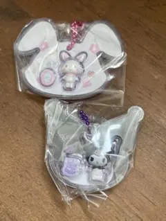 サンリオキャラクターズ パッケージチャーム　クロミ ウィッシュミーメル