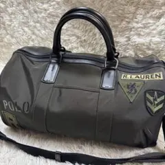 【超激レア】POLO RALPH LAUREN ボストンバッグ military