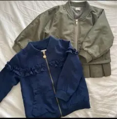 90 ジャケット　ブルゾン　セット⭐︎ プティマイン　ママラク