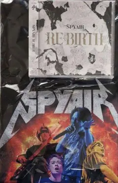 SPYAIR RE:BIRTHアルバム Tシャツ付 SPYAIR RE-BIRTHアルバム新品未使用 Tシャツ XLサイズ 付 - メルカリ