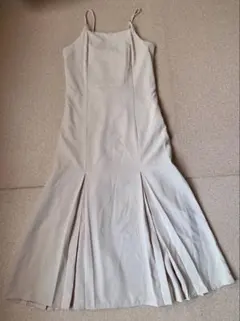 アイボリー キャミワンピース