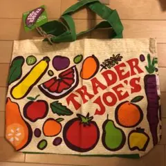 新品　タグ付き　トレーダージョーズ エコバッグ トートバッグ