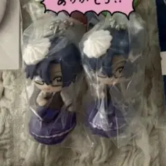 カラフルピーチ からぴち もふさん マカロンガチャフィギュアキーホルダー 2個