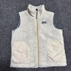 Patagonia フリースベスト クリーム色 - メルカリ