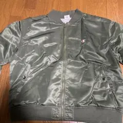 Champion スタジャン M オリーブ