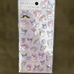 マイメロディ・クロミ　サンリオ　ぷくっとシール