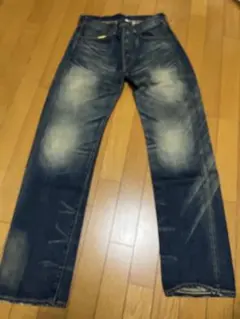 日本製希少未使用LEVI'S 55501-0188 W32 L36 ダークブルーのサムネイル
