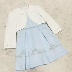 アリサナ セレモニー 入学 卒園 ワンピース リボン フォーマル 女の子　130