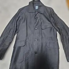 EDIFICE 濃紺 ステンカラーコート