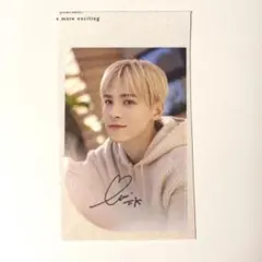 JO1 Sorule ソルレ サイン入りステッカー 川西拓実