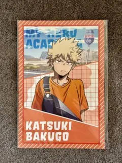 ヒロアカ ヒーロープラザ 特典 課外学習 ポストカード 爆豪勝己 ロフト