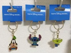 ディズニー　キーチェーン　3個セット