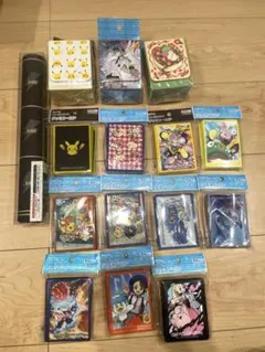 ポケモンカード　サプライまとめ売り　プレイマット　デッキシールド　デッキケース