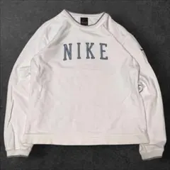 00s Y2K NIKE/ナイキ 銀タグ ラグラン スウェット【S】バイカラー 