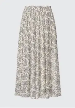 【未使用】ユニクロUNIQLO:C シフォンプリーツスカート　Sサイズ