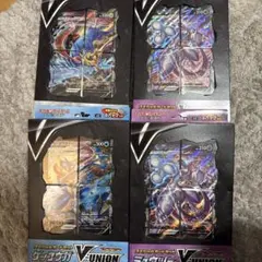 スペシャルカードセット ミュウツーVUNION2個ザシアン１個ゲッコウガ１個