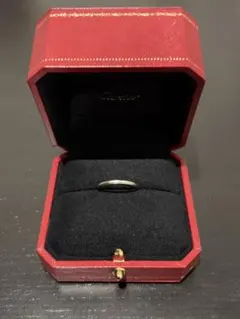 Cartier48 FMQ280 Pt950 シンプルリング - メルカリ