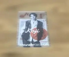 Snow Man 向井康二　クリアステッカー