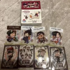 名探偵コナン 大阪城本陣　ミニクリアファイル＆フレークシール　特典　ノベルティ