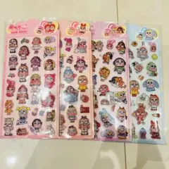 クライベイビー　ぷっくり　ぷくぷくボンボンドロップ風　3Dシール　4枚セット