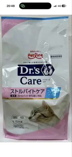 ドクターズケア 猫用 ストルバイトケア フィッシュ 1.5kg×4袋 - メルカリ