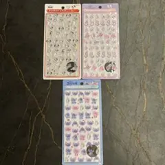 ディズニーボンボンドロップシールミニ3枚セット未使用