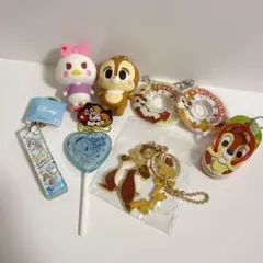 ディズニー チップとデール キーホルダー マスコット まとめ売りのサムネイル