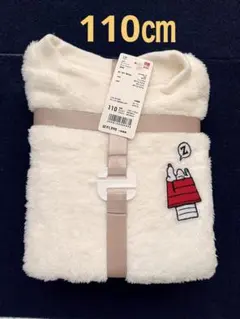 ユニクロ×スヌーピー フリースパジャマ / 110cm