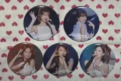 LE SSERAFIM SPECIAL CAFE 2025 缶バッチ・フルセット