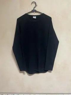 グリーンレーベルリラクシング　黒の長袖カットソー