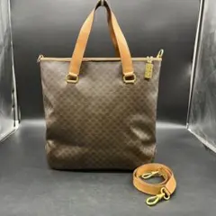CELINE 2wayバッグ マカダム柄