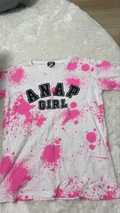 ANAP GIRL ペイント柄 半袖Tシャツのサムネイル