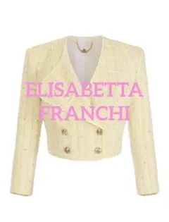 定価11万✨ELISABETTA FRANCHI ルレックスツイード ジャケット
