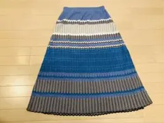 ニットロングスカート 64〜70センチ