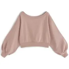 GRL グレイル オフショルダースウェットトップス dk1139 pm392
