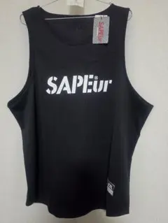 SAPEur 黒色 タンクトップ Lサイズ サプール 値引き22000→8000 - メルカリ