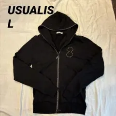 USUALIS 魚の鱗模様 ジップアップパーカー 2025年最新】USUALIS ウザリス ジップアップパーカーの人気アイテム